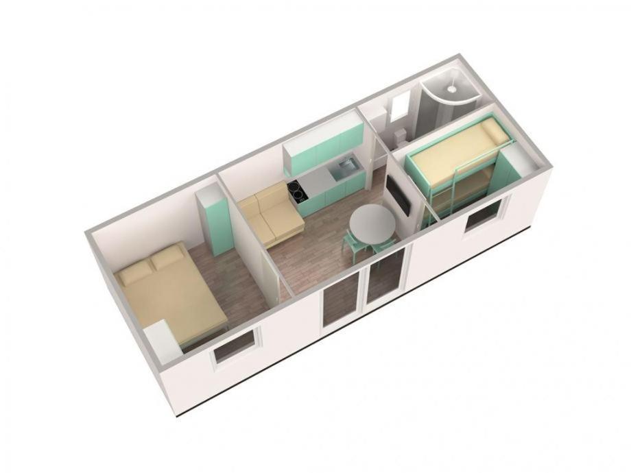Sand & Relax Privlaka - Mobile Home Gloria Экстерьер фото